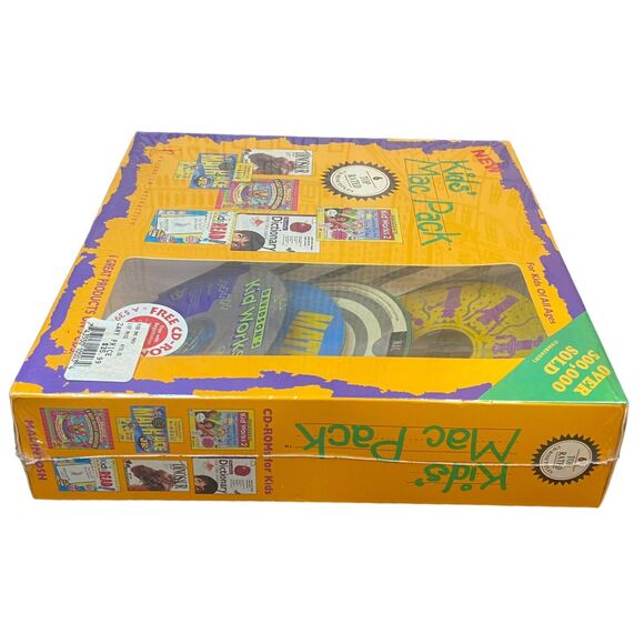 SEALED 1995 Kids Mac Pack 6 CD-ROM MAC Computer Games Palladium Interactive 90s - Picture 13 of 16